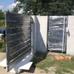 Brama stalowa wykonana na indywidualne zamówienie przez NiEmil Art